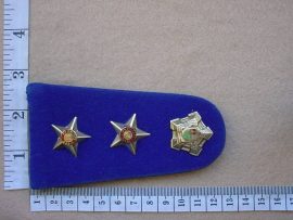 4745 SA Police Colonel rank epaulette (Ref. Ranks SA)