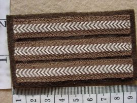 7105 SWA Army Sergeant rank badge (Ref. Ranks SWA)
