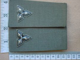6166 SWA Army Major rank epaulettes (Ref. Ranks SWA)