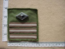 7109 SWA Army Staff Sergeant rank badge (Ref. Ranks SWA)