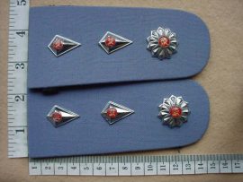 7136 SWA Police Colonels rank epaulettes (Ref. Ranks SWAPOL)