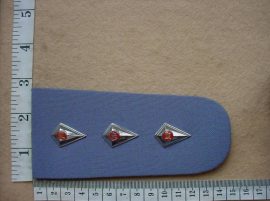 7142 SWA Police Inspectors rank epaulette (Ref. Ranks SWAPOL)