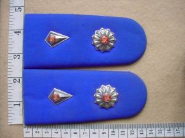 7140 SWA Police Chief Inspectors rank epaulettes (Ref. Ranks SWAPOL)