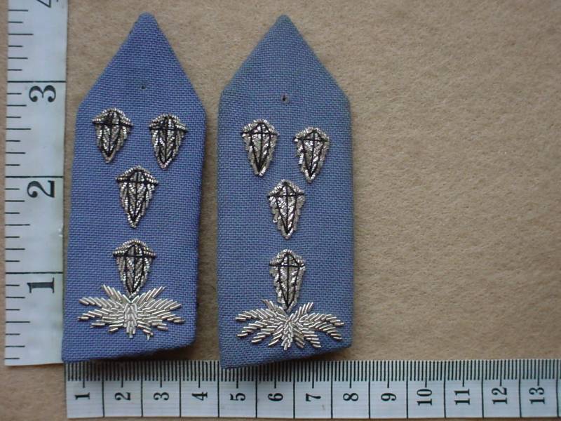 7146 SWA Police Generals rank gorgets (Ref. Ranks SWAPOL)