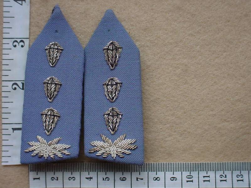7149 SWA Police Brigadiers rank gorgets (Ref. Ranks SWAPOL)