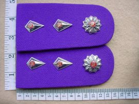 7166 SWA Police Chaplain Colonels rank epaulettes (Ref. Ranks SWAPOL)