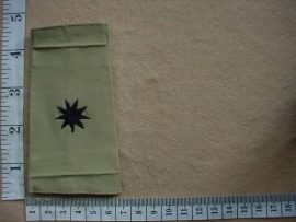 6219 Transkei Army 2nd Lieutenant rank epaulette (Ref. Ranks Transkei)