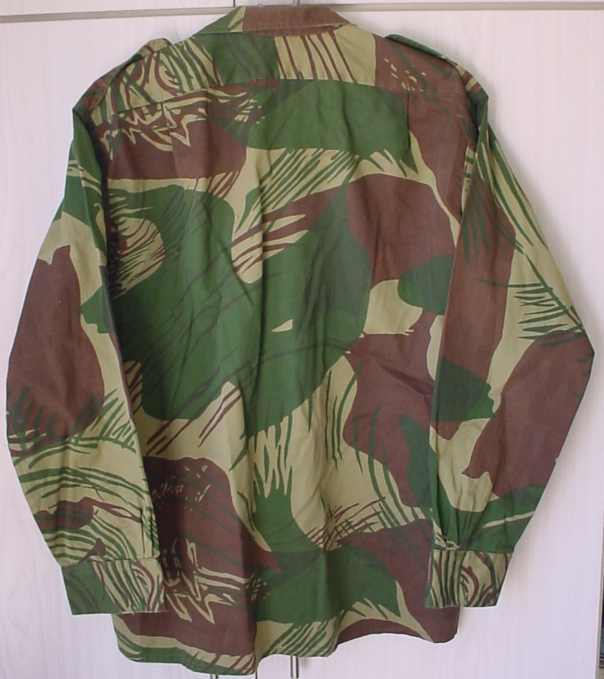 9838 Rhodesian Army camouflage shirt, long sleeves, large size - Image 2