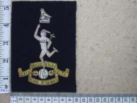 6453 Rhodesian School of Signals blazer badge (R cloth)