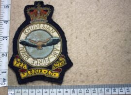 10107 Royal Rhodesia Air Force blazer badge (C723)