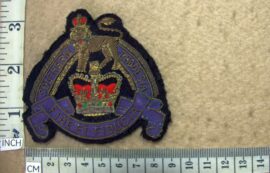 4459 Southern Rhodesia Army Pay Corps blazer badge (R cloth)
