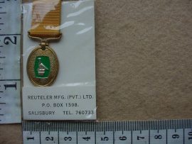 6622 Rhodesian Badge of Honour miniature (Rhodesia)
