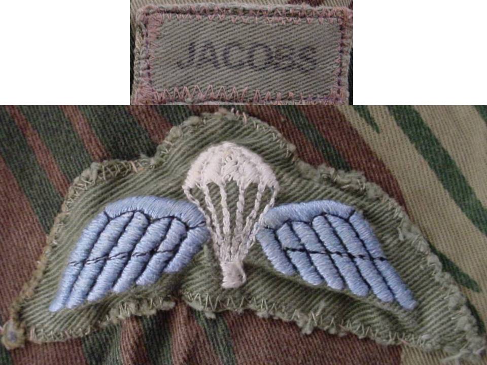 8073 Rhodesian Army General's camouflage shirt with para wings - Image 3