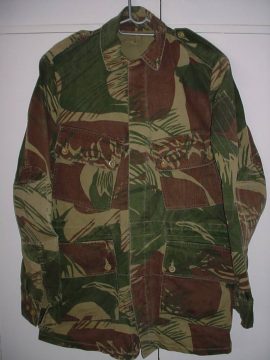 7695 Rhodesian camo combat jacket (Ref. Rhodesia)