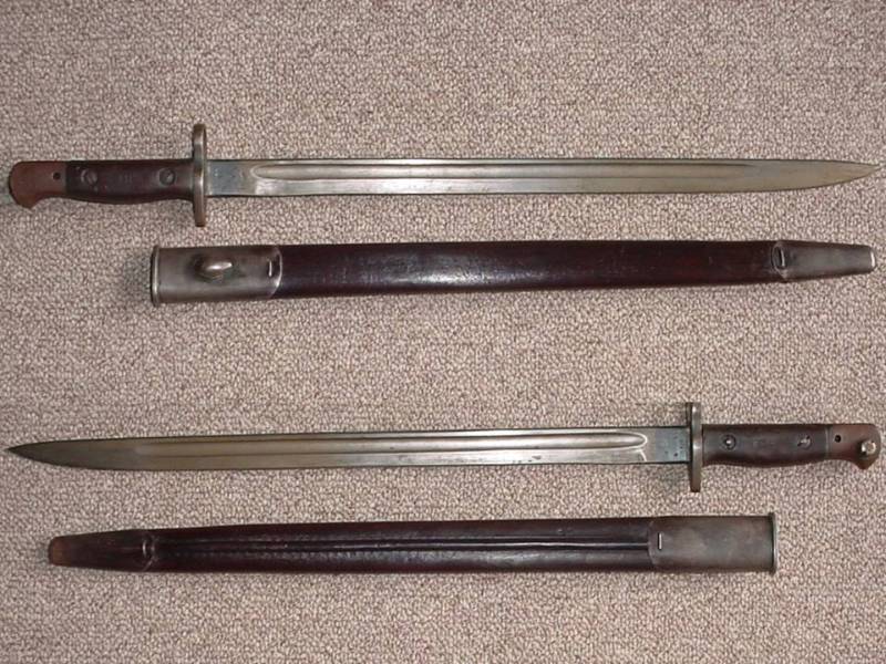 7741 British Wilkinson made SA Pattern 1907 bayonet dated May 1918 (South Africa)