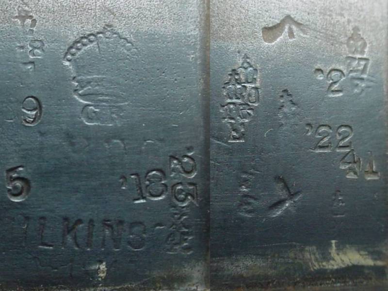 7741 British Wilkinson made SA Pattern 1907 bayonet dated May 1918 (South Africa) - Image 2