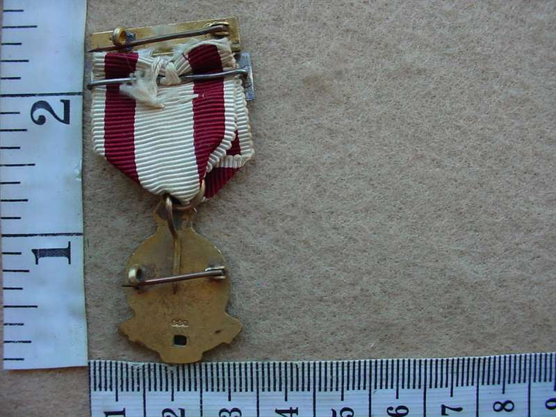 9385 SA Red Cross Society Medal for 3 Years Service with General First Aid ribbon bar (Ref. SA) - Image 2