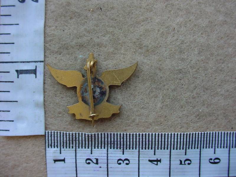 6502 SA Air Force 3 Medium Bomber Wing WWII lapel badge (Ref. AF SA) - Image 2