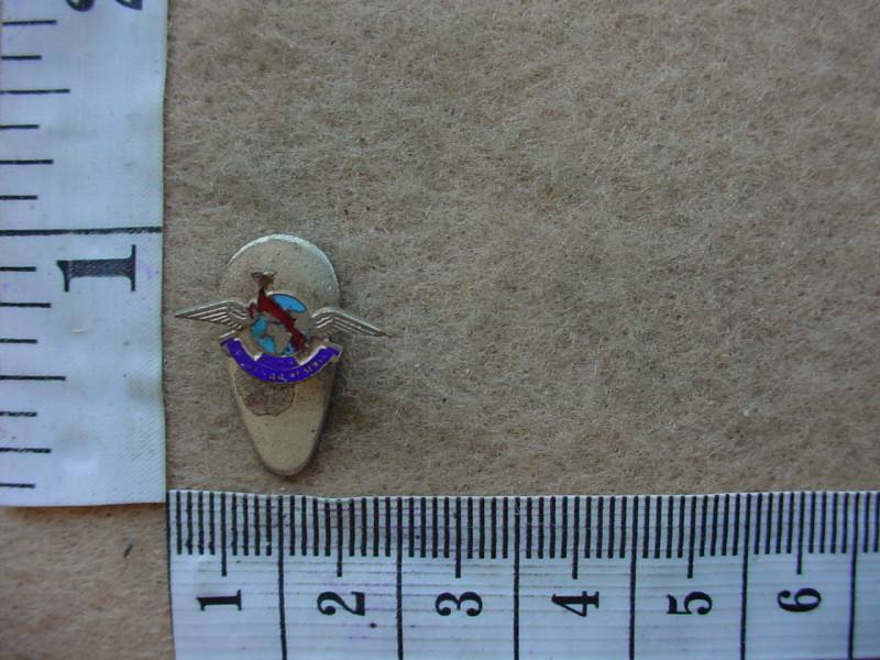 6491 SA Air Force 44 Transport Squadron WWII lapel badge (Ref. AF SA)