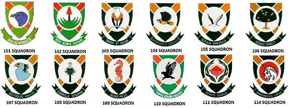 10803 South African Air Force 109 Commando Squadron flight suit patch (AD3271) - Image 2