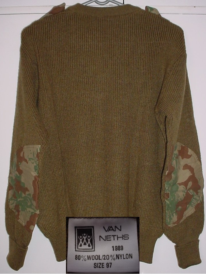 5211 South African Police pullover, camouflage dress, Size 97 - Image 2