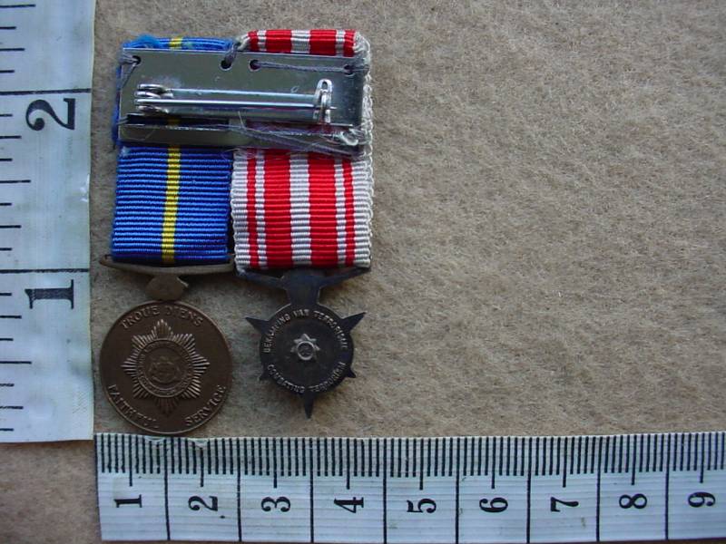 6702 SA Police miniature medals group (Ref. SAP) - Image 2