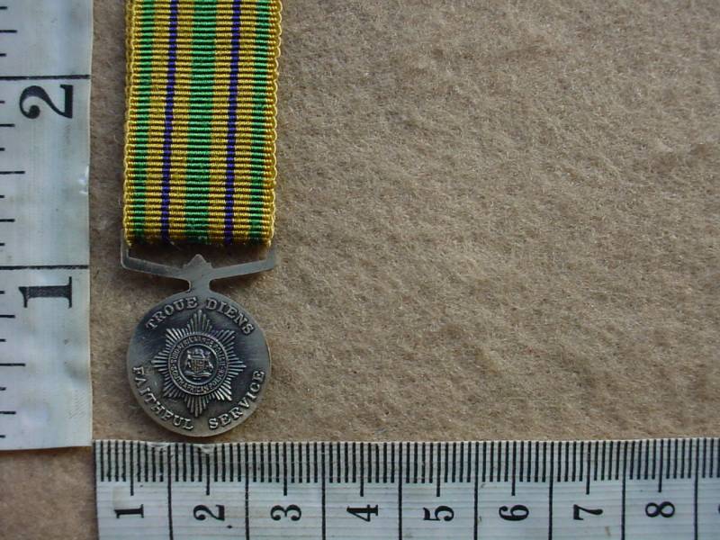 6695 SA Police Star for Faithful Service miniature (Ref. SAP) - Image 2