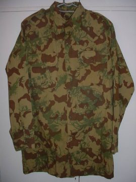 7633 SA Police camo shirt, 2nd pattern, long sleeves (SAP)