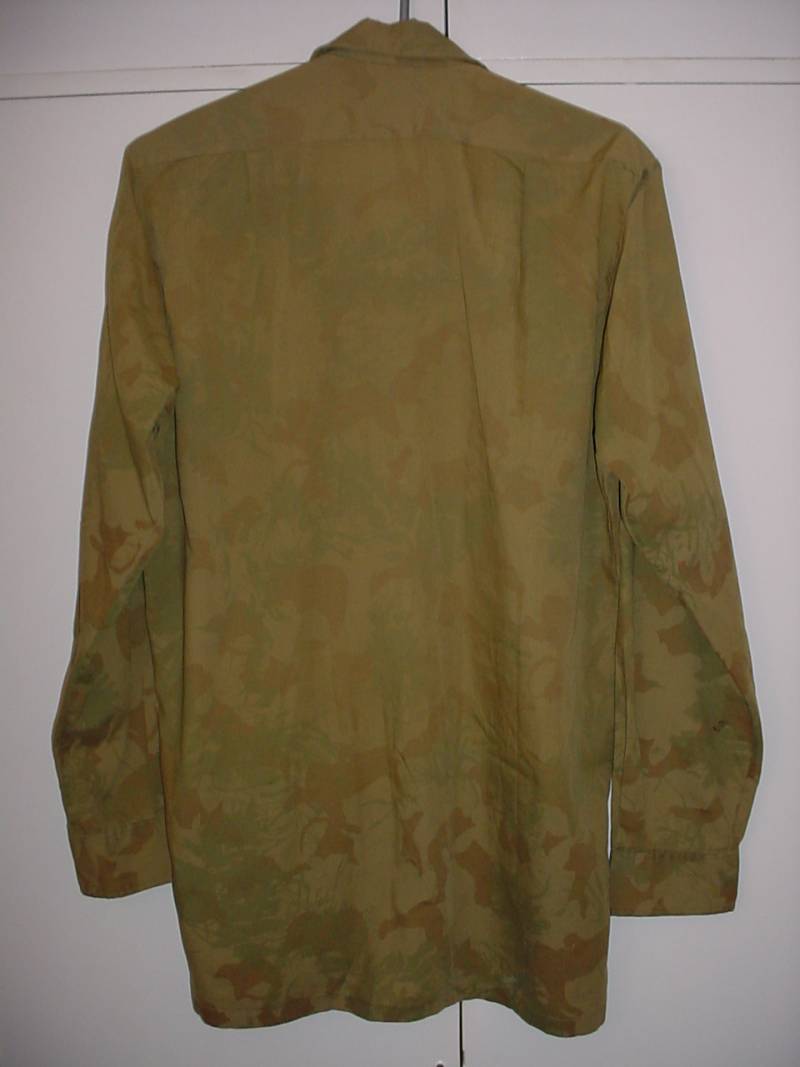 7636 South African Police camouflage shirt, 2nd pattern, long sleeves - Image 2