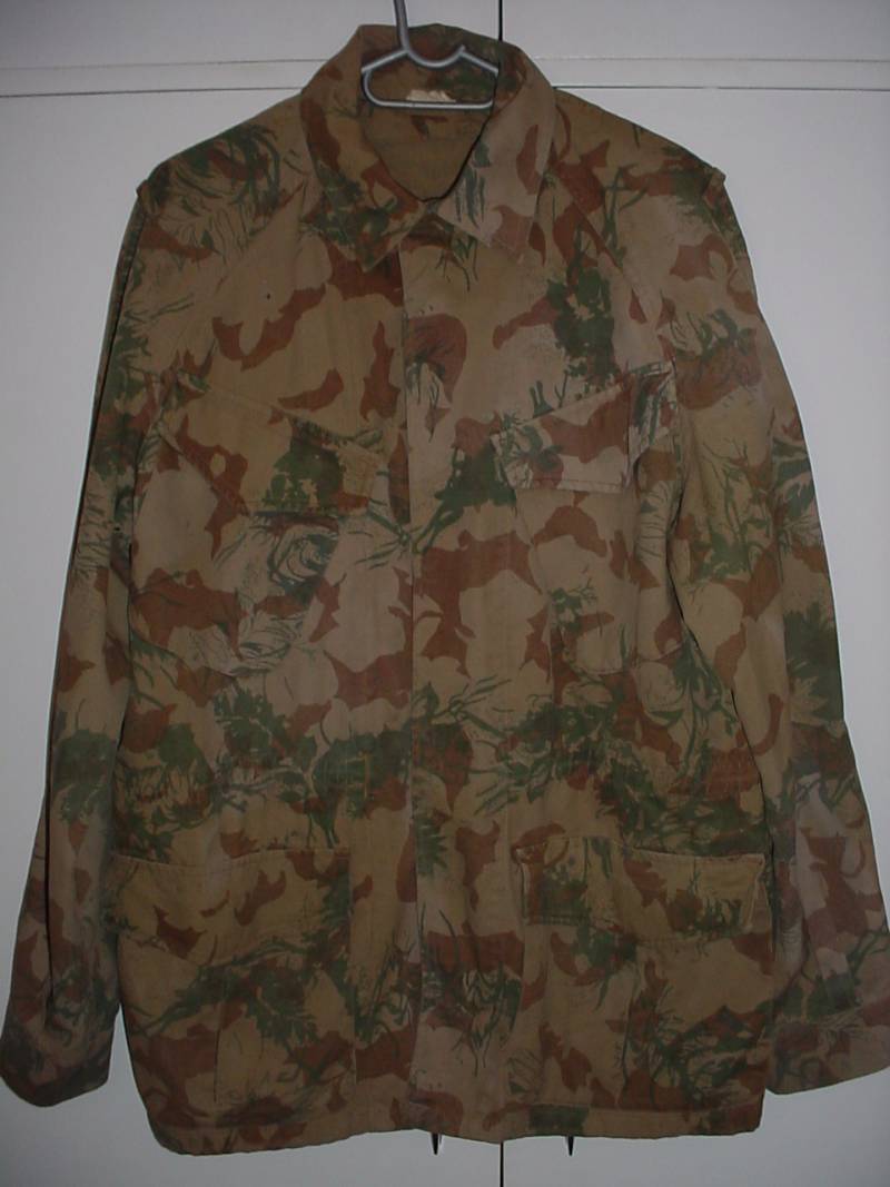 7631 SA Police camo bush jacket, 2nd pattern camo (SAP)