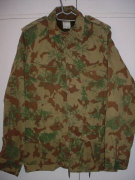 7632 SA Police camo bush jacket, 2nd pattern camo (SAP)