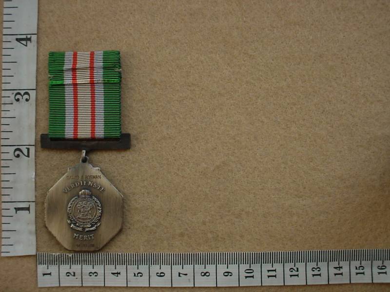 6706 SA Railways Police Star for Faithful Service (Ref. SAP) - Image 2