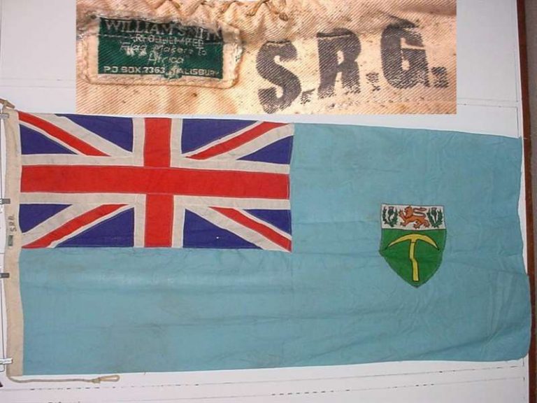 10391 Southern Rhodesian National flag (Ref. Flags) | SA Militaria