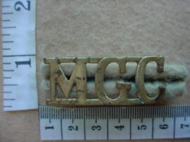 2681 British Machine Gun Corps shoulder title, MGC (UK ST)