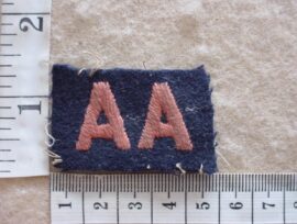 4785 South African Anti Aircraft Artillery Regiment shoulder title, WW2 (ST SA)