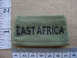 4558 British East Africa shoulder title (ST England)