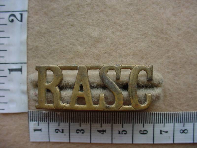 4494 Royal Army Service Corps shoulder title (Ref. ST England)