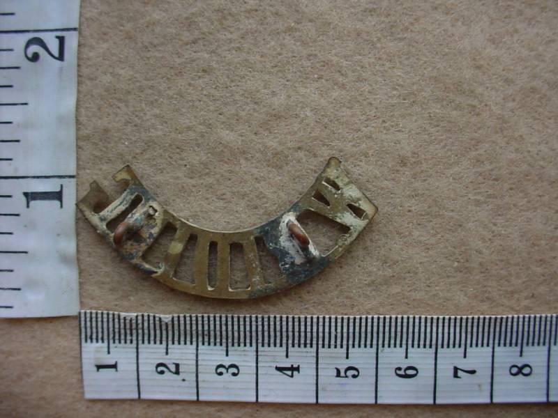 4496 West Riding Regiment shoulder title (Ref. ST England) - Image 2