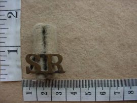 4508 Scottish Rifles (Cameronians) shoulder title (Ref. ST England)