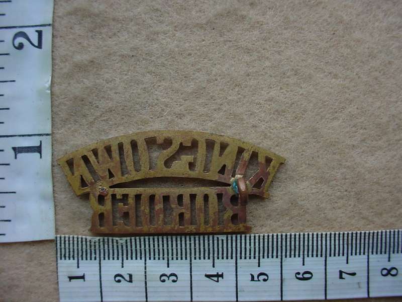 10691 King's Own Border Regiment shoulder title (Ref. ST England) - Image 2