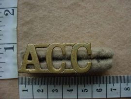 10694 Army Catering Corps shoulder title (Ref. ST England)