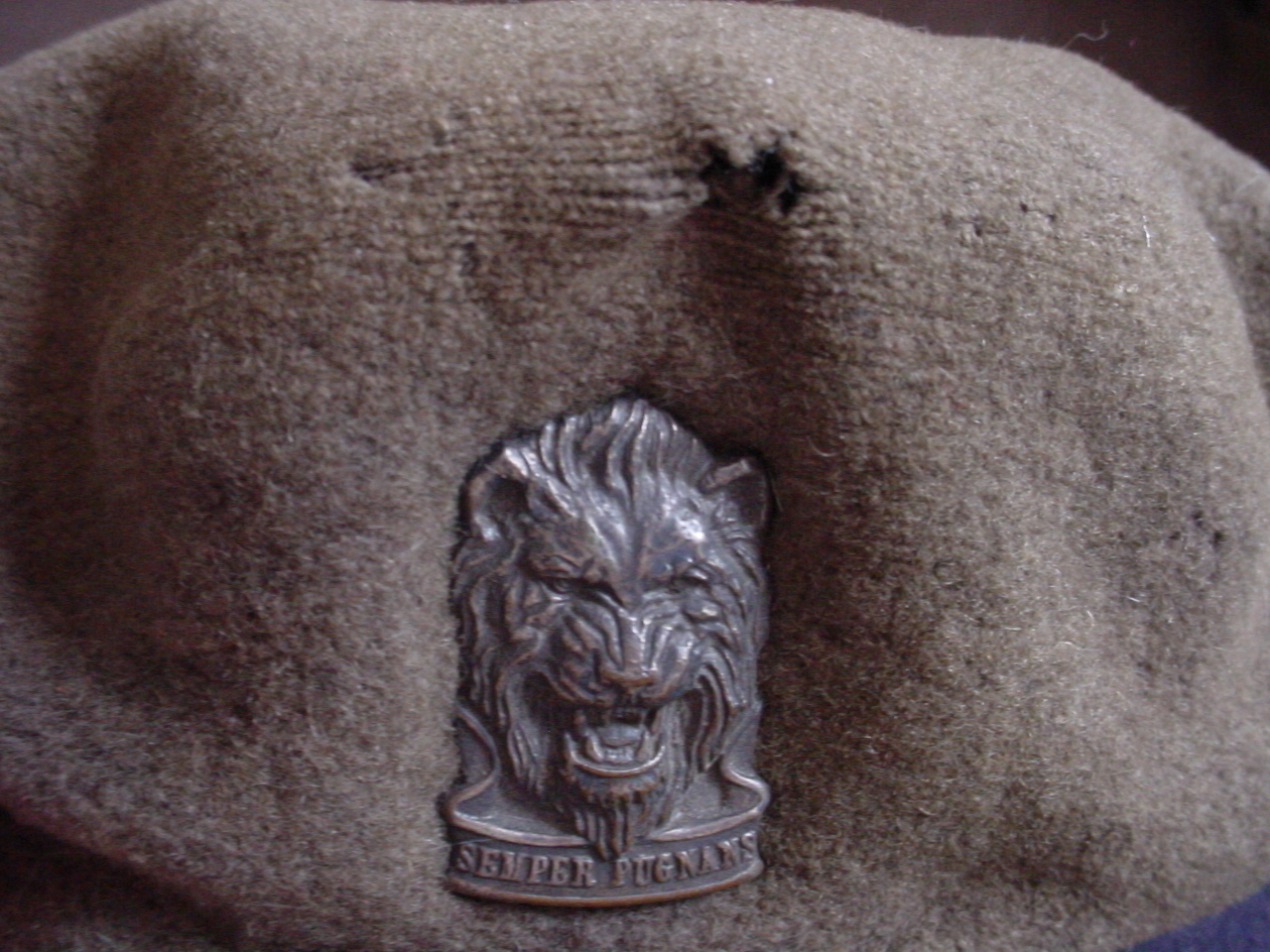9449 South West African Army Reaction Force beret and badge (SWA) - Image 2