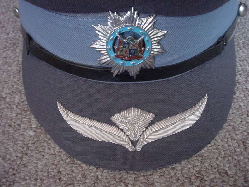 7821 SWA Police Inspectors cap and badge (Ref. SWA) - Image 2
