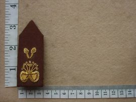 7097 SWA Traffic Control Police Officers rank collar (Ref. Police SWA)