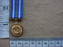 6745 SWA Police Star for Distinguished Service miniature (Ref. SWA)