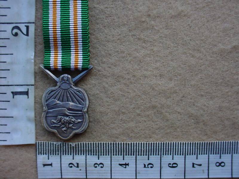 6750 SWA Police Star for Faithful Service miniature (Ref. SWA)