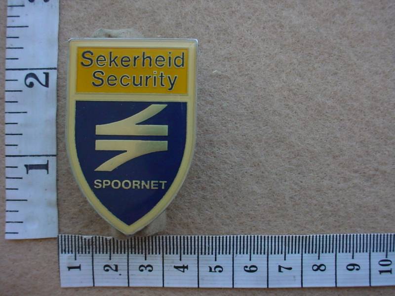 4050 Spoornet Security pocket flash - South African Railways Security (Security SA)