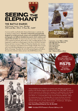 8823 Seeing the Elephant - The Battle Diaries of Colonel Lewis 'Lew' Gerber JCD and Bar, OStJ 3 Para Bn