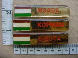6240 Transkei Army name badge, 2nd pattern (Army Transkei)