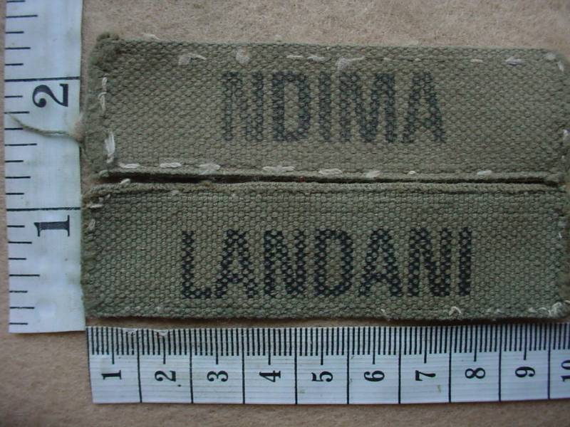 6243 Transkei Army name badge (Army Transkei)